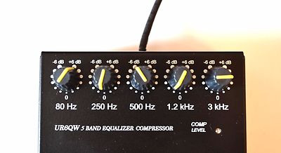 Microphone Sound Equalizer Compressor for ICOM IC-703 IC-706 IC