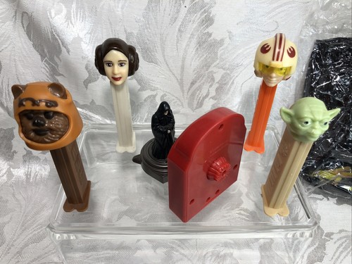 Star Wars COLLECTIBLE LOT Plush Film Cells Falcon Watch Case Pez Shampoo Ball - Picture 9 of 12