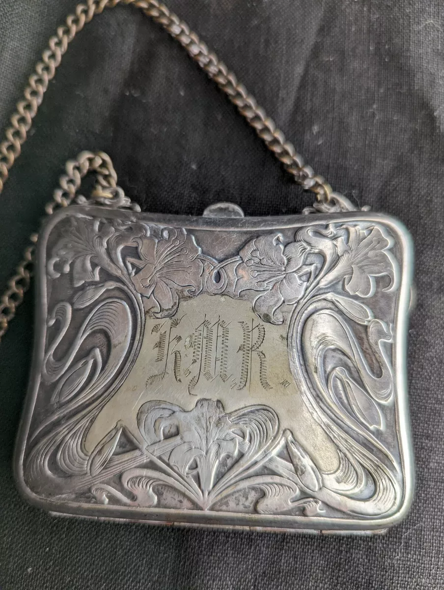 German silver coin purse sale