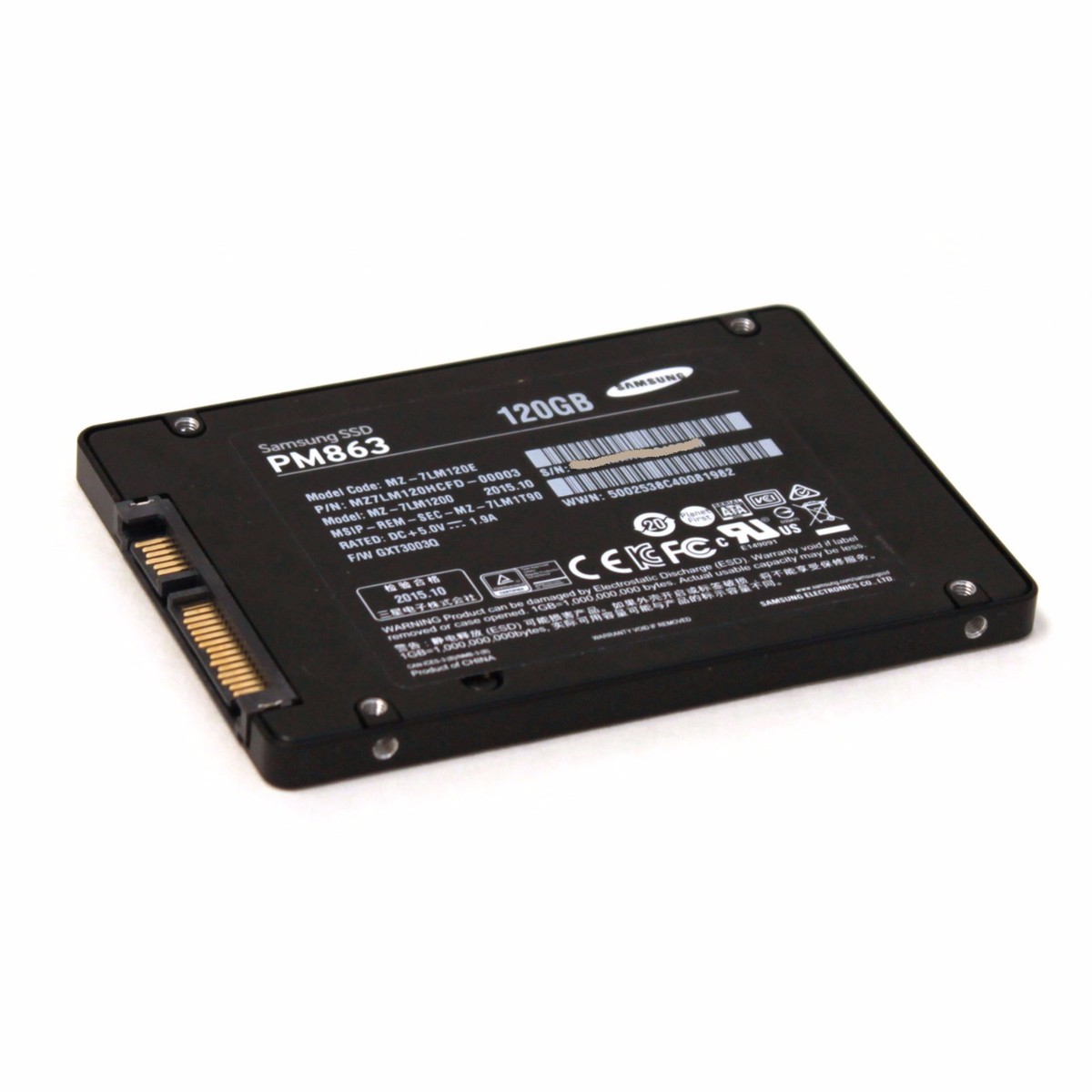 Samsung PM863 120 GB Internal SSD 2.5