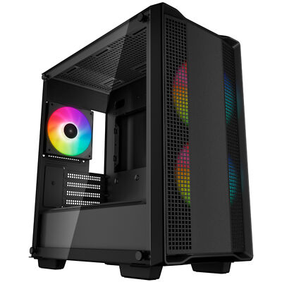 DeepCool CC360 ARGB, Tower-Gehäuse, schwarz