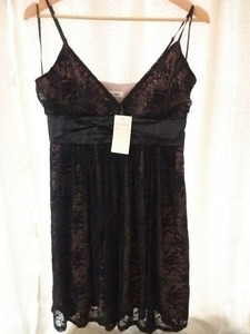 black lace dress myer