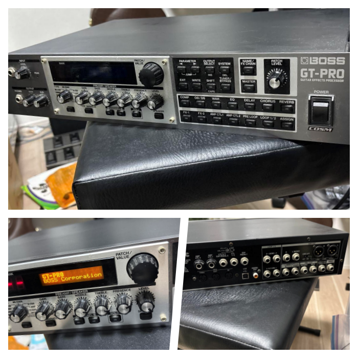 BOSS GT-PRO ギターエフェクトプロセッサー Boss GT Pro Guitar Effects Processor demo - YouTube