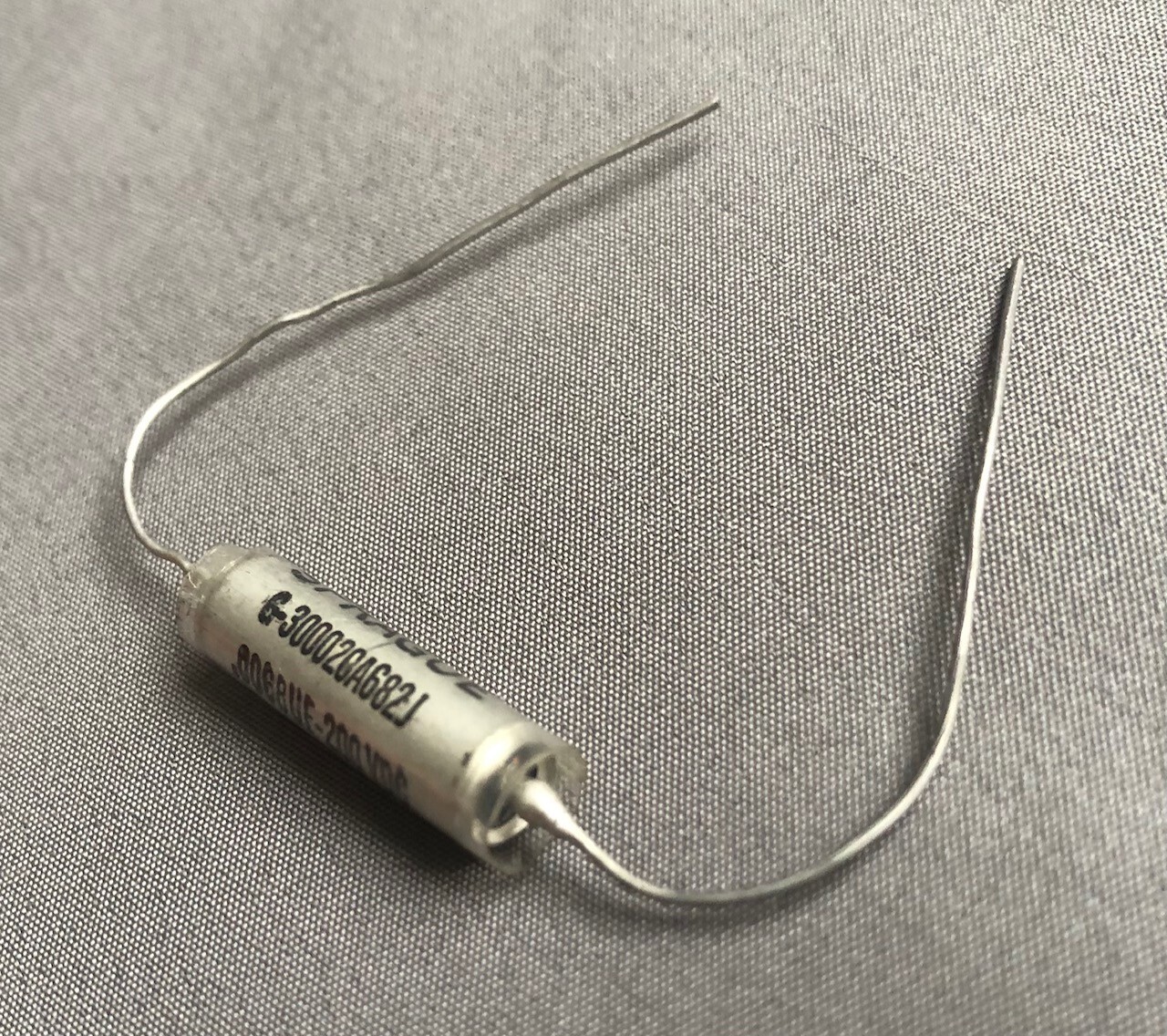 SPRAGUE .0068 uF 200V Vitamin Q PIO style oil capacitor tone cap mil spec NOS