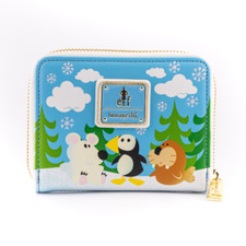 CARTERA LOUNGEFLY ELF BUDDY AND FRIENDS CREMALLERA ALREDEDOR - ELFWA0004 - NUEVA