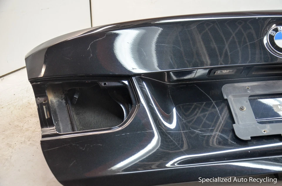 2015 BMW 335I TRUNK LID TAIL GATE JET BLACK Foto 2 de 4