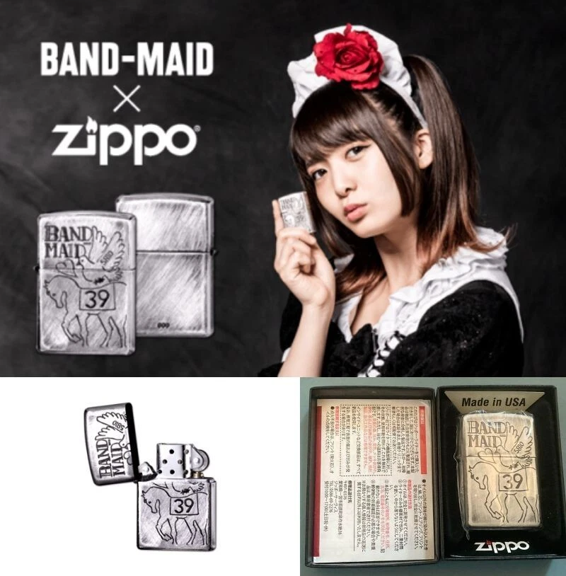 BAND-MAID 小鳩ミク デザインZippo