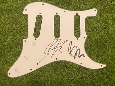 ROYAL BLOOD - Signed Guitar Scratch Plate - Mike Kerr & Ben Thatcher EXACT PROOF