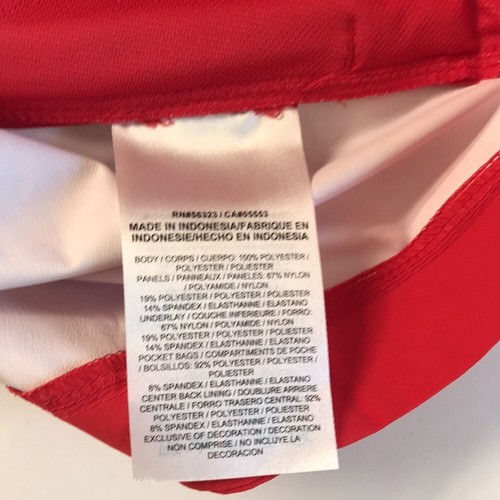 Nike Hot Baseball Mens Nike Jacket Short Sleeve Size Large 897383 Red Activewear - Picture 6 of 6