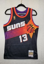 100% Authentic Steve Nash Mitchell & Ness 96 97 Suns Jersey Size 52 M Mens