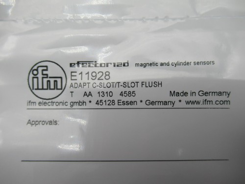 Lot of 2- IFM E11928 T-slot Adapter for C-slot Cylinder Sensor (FREE SHIPPING) - Picture 3 of 5