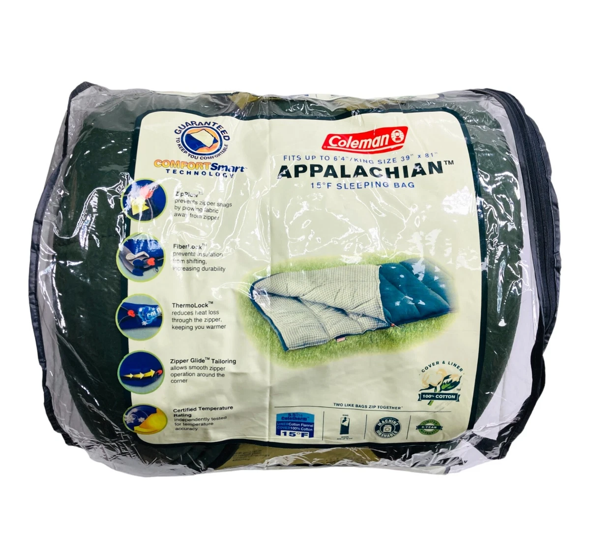 Details more than 148 coleman sleeping bag temperature ratings super