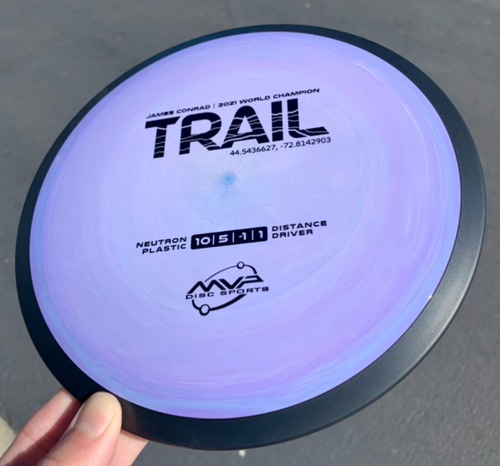 Axiom MVP Neutron Trail -Swirly Transitional Color James Conrad Series Disc Golf - Picture 3 of 8