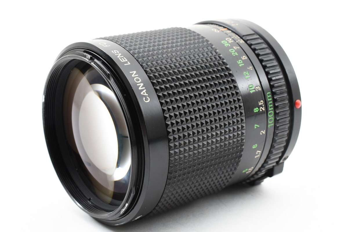 レンズ(単焦点) Canon New FD 100mm f/2 NFD MF Telephoto Canon New FD NFD 100mm f/2 MF Telephoto Lens from Japan | eBay