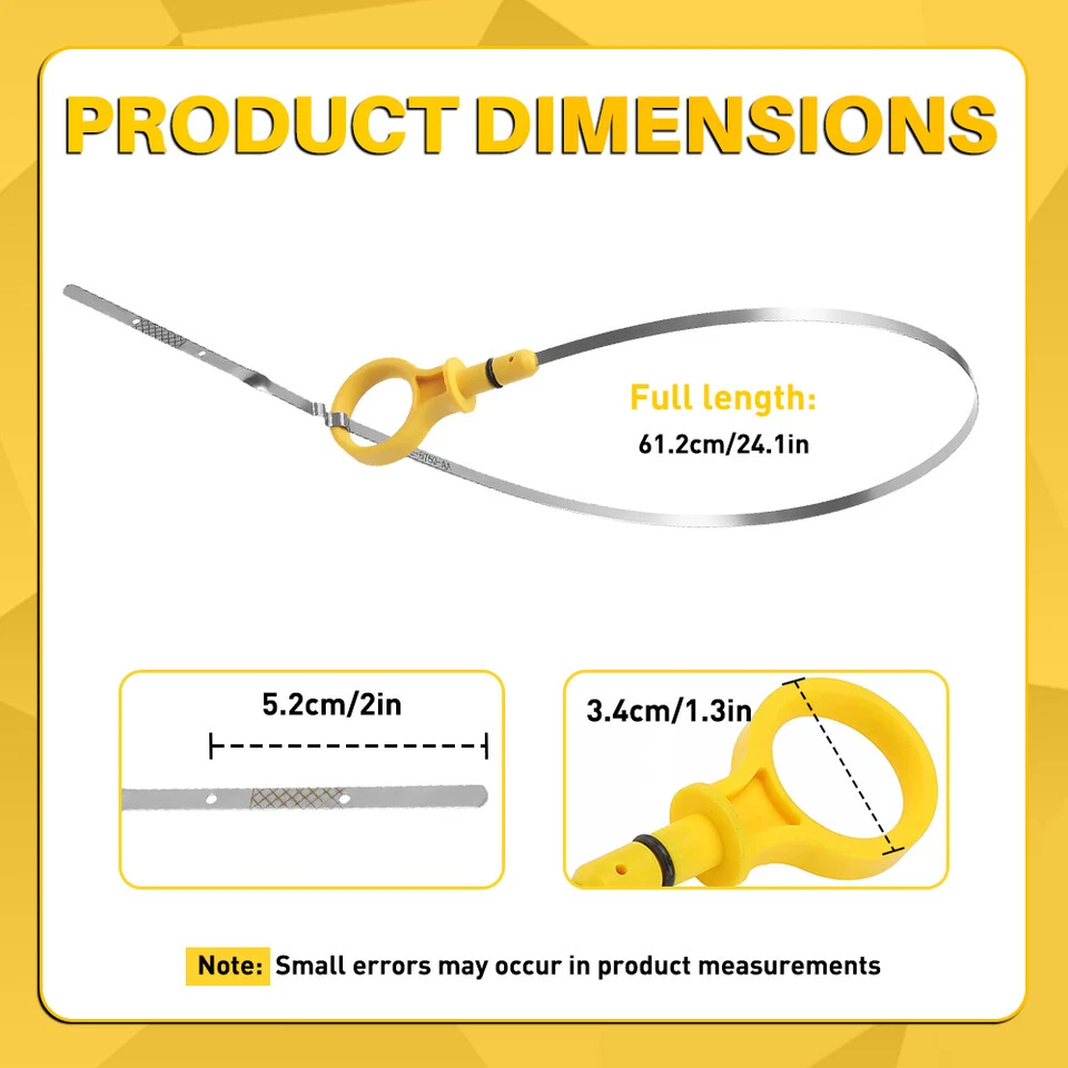 Indicador de varilla de medición de nivel de aceite del motor DOHC de 2,5 L para Ford Transit Connect L4 14-23 Foto 2 de 4