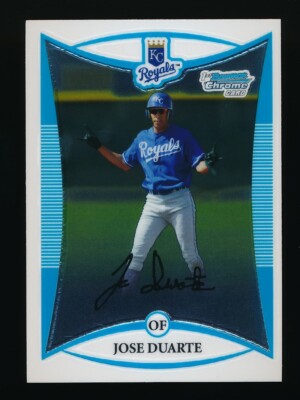 2008 Bowman Chrome Prospects #BCP40 Jose Duarte Kansas City Royals