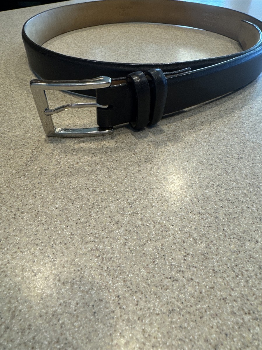 Kleinberg Mens Belt Cognac Brown Size 38