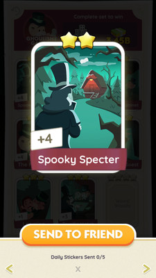 Spooky Specter - 2    Sticker   Instant Sending   Set - 9