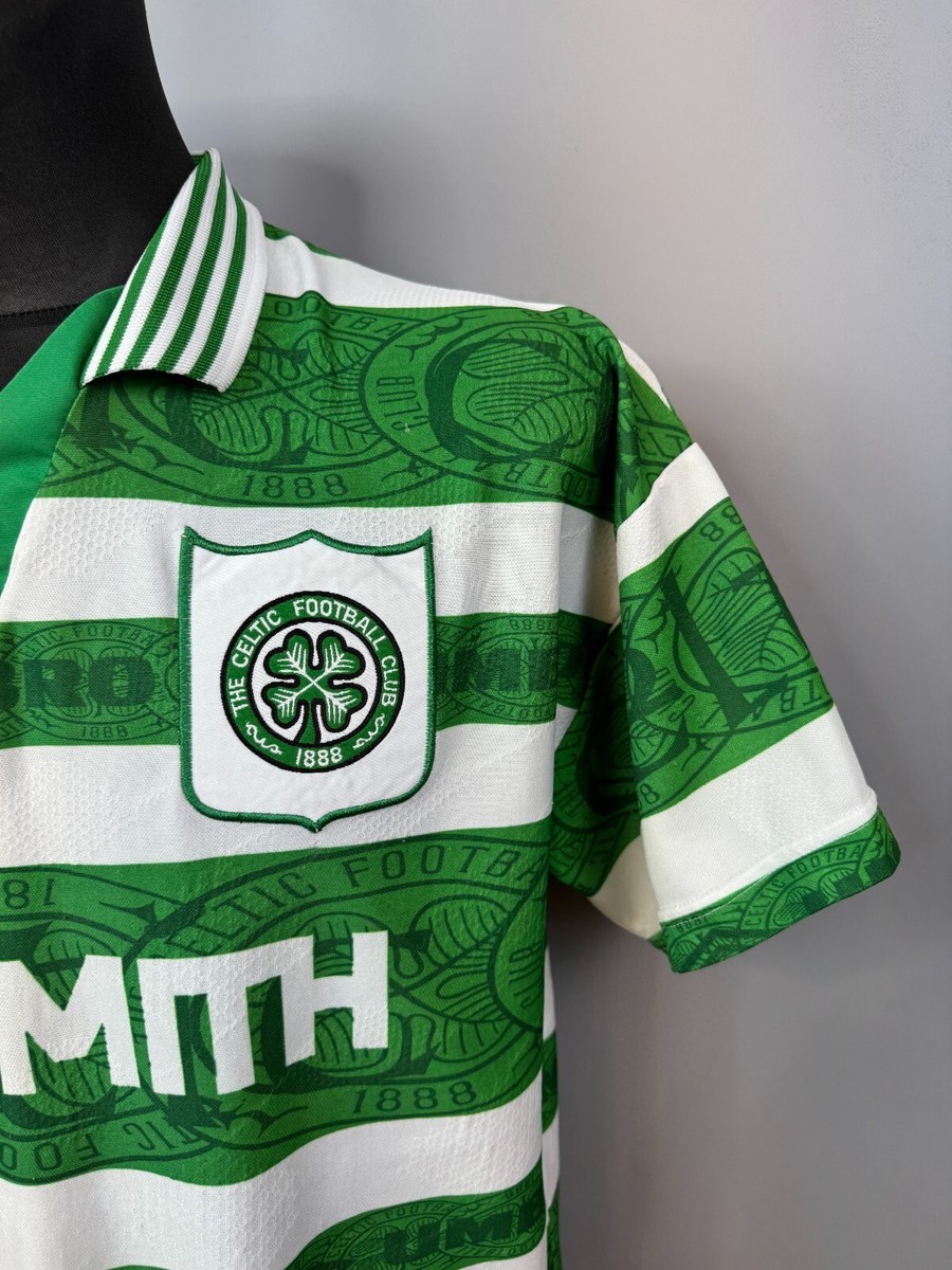 CELTIC 1995 1997 HOME SHIRT FOOTBALL SOCCER UMBRO JERSEY
