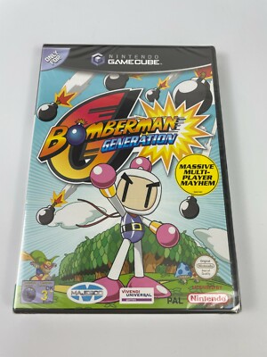 Nintendo Gamecube Bomberman Generation, PAL, brandneu & werkseitig versiegelt