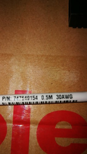 Server Patch SFP+ QSFP+ Passive 0.5M 30AWG Cable BULK BUY box of X32 inc vat - 第 3/4 張圖片