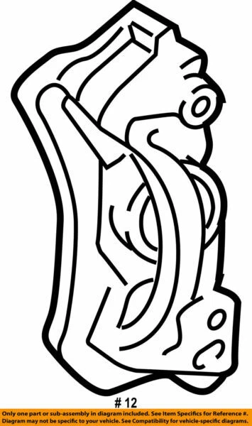 47722-60020 Toyota Mounting, rear disc brake cylinder, lh 4772260020, New Genuin - Image 2 of 3