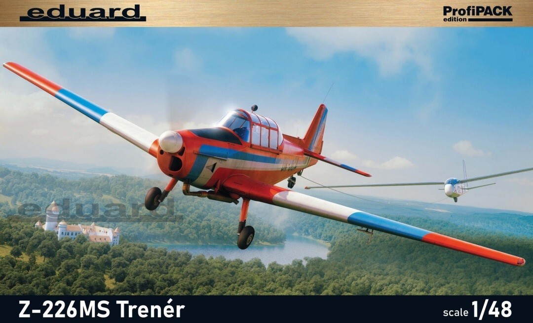 Eduard 82182 1:48th scale Zlín Z-226 MS Trenér ProfiPack Edition