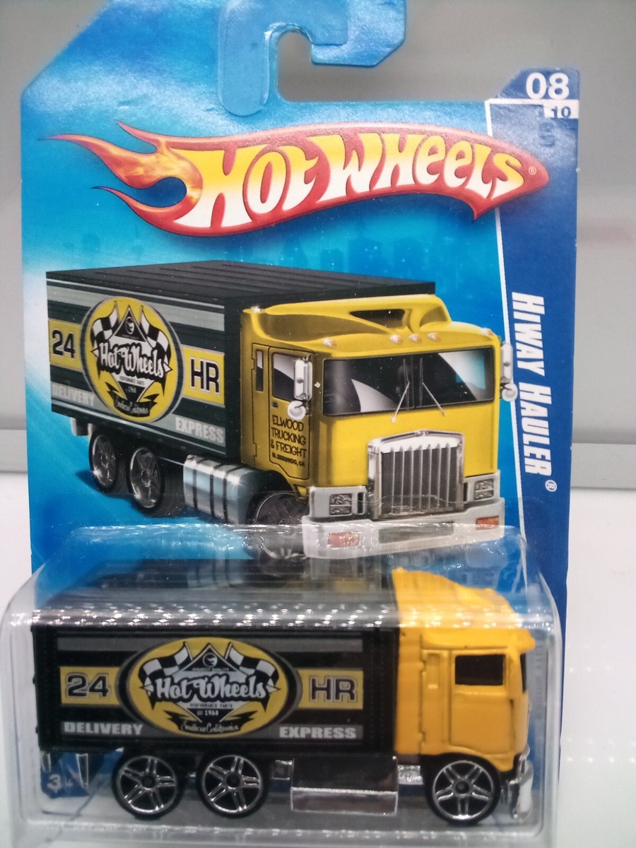 Hot Wheels CITY WORKS HIWAY HAULER 3台セット Hot Wheels Mainline - City Works / Hiway Hauler - Yellow