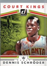 2017-18 Donruss #9 Dennis Schroder Court Kings