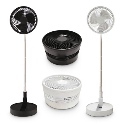 Kabelloser Teleskop Klappventilator Kühlung Kabellos Tragbar Wiederaufladbar Ventilator