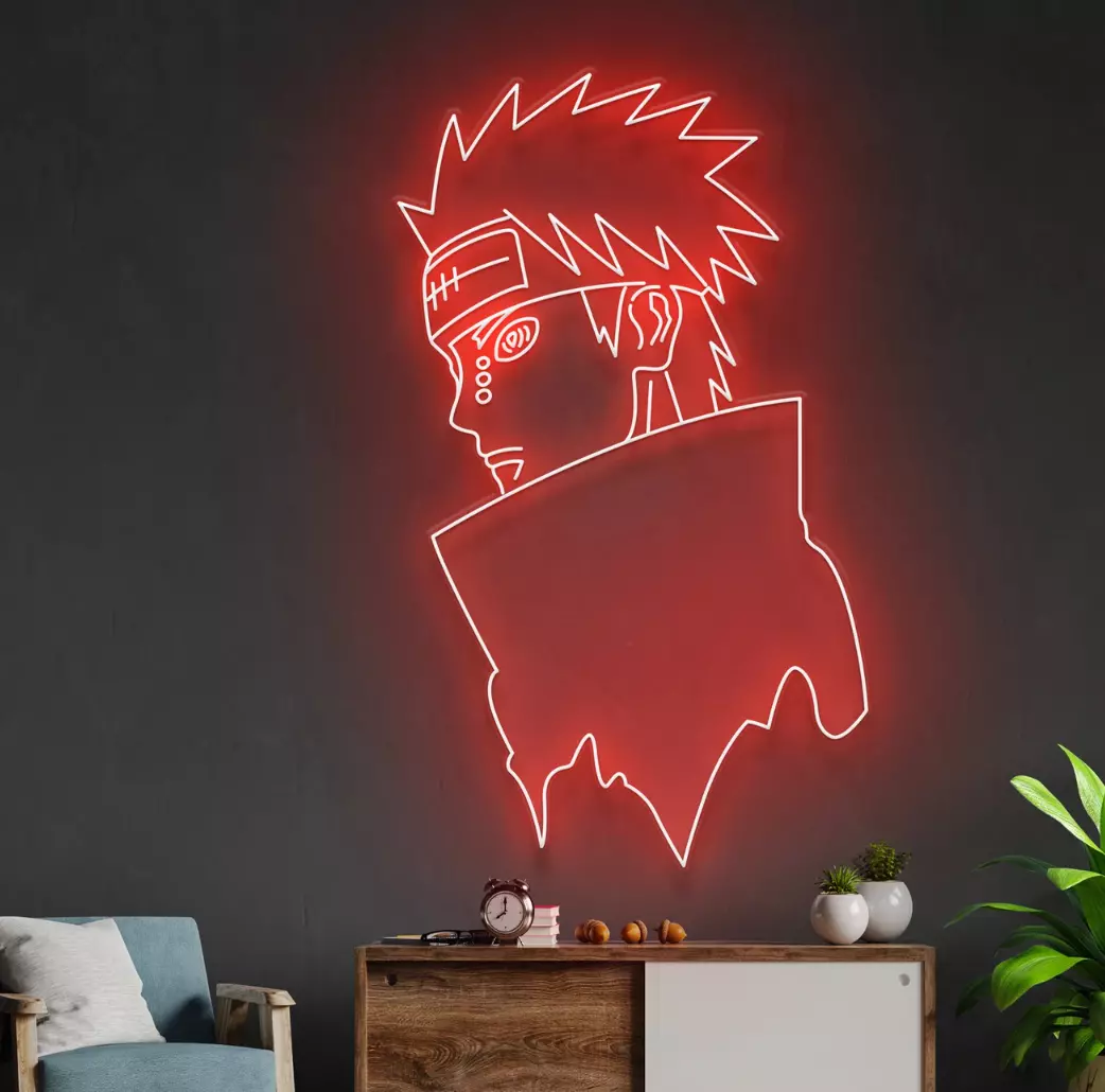 Naruto Led Neon - Anime Wall Art