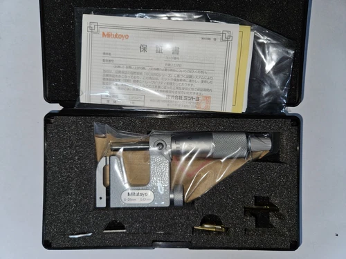 Mitutoyo 117-101 Interchangeable Anvil Micrometer 0 - 25mm Range