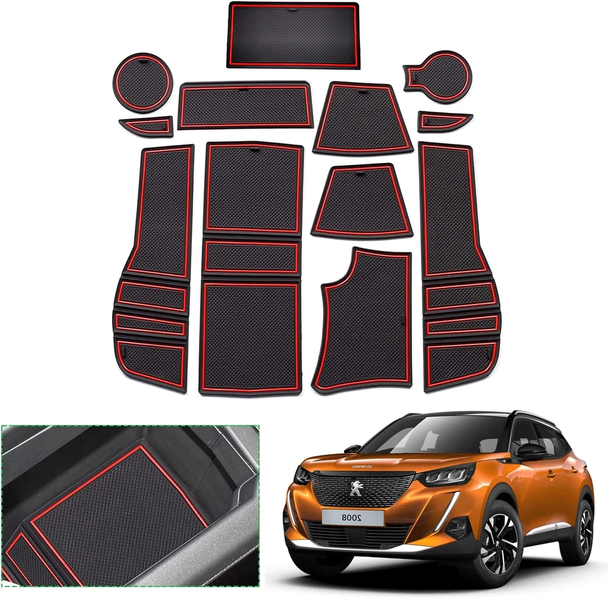 Peugeot 2008 floor mats deals