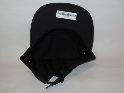 SUPREME New York Visor Print Camp Cap BLACK Hat Adjustable NEW! S