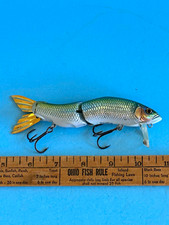 Used Shimano TP-0021 CIBH Jointed Wakebait Sexy Shad Gold Flasher Tail