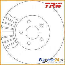 2 pieces brake disc TRW DF4147 for Ford Mondeo III sedan
