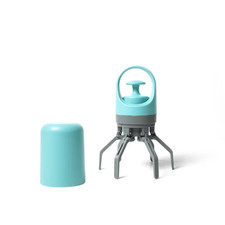 Dog Pooper Scooper Portable Claw Poop Scooper with Built-In Poop Bag Dispenser