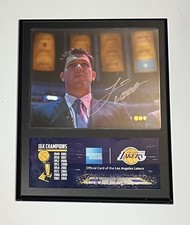 Luke Walton Signed 8x10 Los Angeles Lakers LA NBA Championship