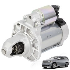 Starter Motor Fit for Dodge Durango 3.6L 2016-2020 & Jeep Wrangler JL 2018-20...