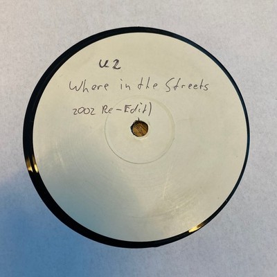 U2 - Where The Streets... (2002 Re-Edit) (12'') (Very Good Plus (VG+)) - 14289027