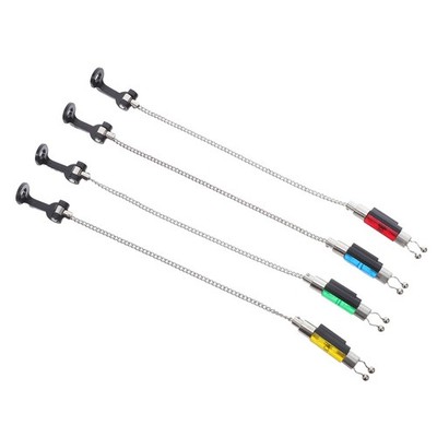 4pcs Fishing Alarm Chain Swingers Bite Indicator Tensioner for Fishing Rods
