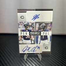 Jalen Johnson And Johnathan Owens Pen Pal  Pinnacle Inscriptions Auto /99