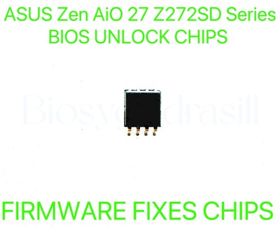 ASUS Zen AiO 27 Z272SD All-in-One Series, ADMIN NO PASSWORD FIRMWARE BIOS CHIP