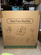 5-in-1 Heat Press Machine for T-Shirts, Mugs, Plates, and Hat Transfer