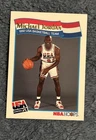 Michael Jordan 1991-92 NBA Hoops McDonald's #55 USA Olympic Basketball Card