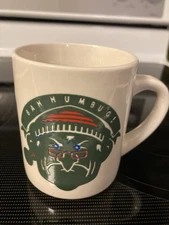 Vtg Denny's Cup Mug Scrooge "BahHumbug" Holiday Heat Activated Color Changing