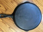 Vintage Griswold Cast Iron Double Skillet 80 Hinged Top, LBL, 1103, EPU