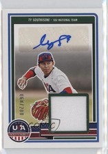 2023 USA Baseball Stars & Stripes Signature Materials Ty Southisene Auto s1i