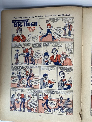The Beano Book Annual 1955 D.C Thomson Vintage Kinderbuch Biffo der Bär - Bild 18 von 24