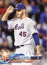 2018 Topps #228 Zack Wheeler - BB